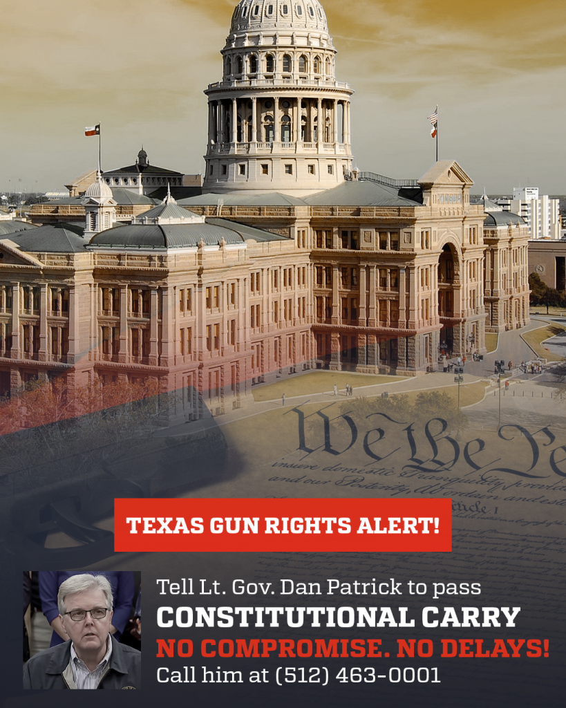 TXGR Gun Rights Alert Patrick