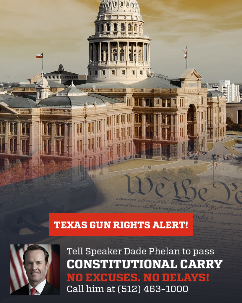 TXGR Gun Rights Alert Phelan