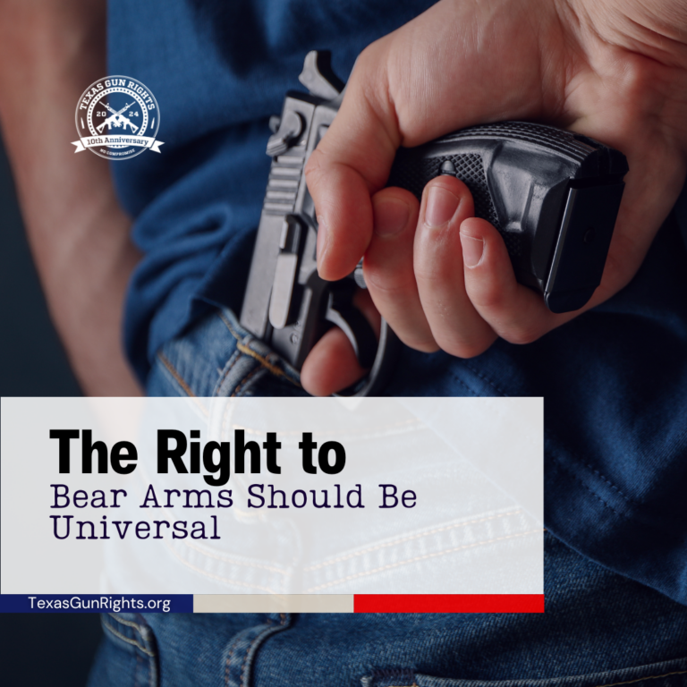 Texas Gun Rights - It’s A Right, Not A Privilege | Mobilizing Texans To ...