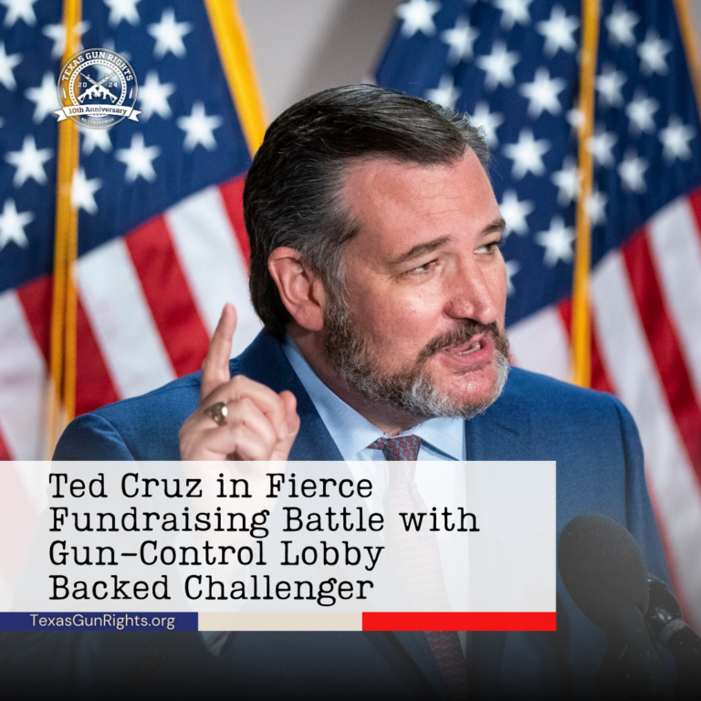 Ted Cruz In Fierce Fundraising Battle With Gun-Control Lobby Backed ...